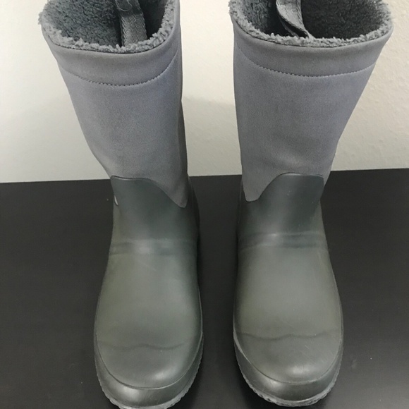 Hunter Original Women's Insulated Slipper Boot Dark Olive Green Size 5 $145 - Picture 5 of 12